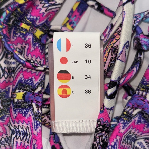 Red Carter One Piece Swimsuit - Picture 10 of 10